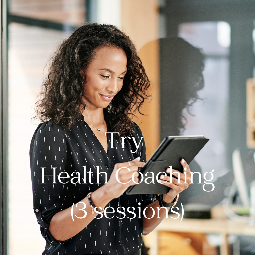 1-on-1 Health Coaching (3 sessions)